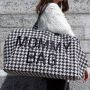 Childhome Mommy Bag ® Pied De Poule Black
