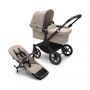 Παιδικό Καρότσι Βugaboo Donkey 5 Mono Complete Black-Desert Taupe