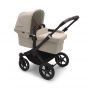 Παιδικό Καρότσι Βugaboo Donkey 5 Mono Complete Black-Desert Taupe