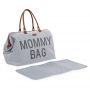 Τσάντα Αλλαγής Mommy Bag Canvas Grey Childhome