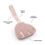 Powder Done By Deer Silicone pacifier pouch Elphee powder
