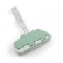 Powder Done By Deer Silicone pacifier pouch Croco Green
