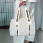 Childhome Mommy Club Signature Canvas Off White