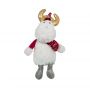 Μαλακό Παιχνίδι Λούτρινο  white santa deer 30cm Manon Des Pres