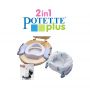 Babywise Potette Plus 2 in 1 Portable Travel potty white