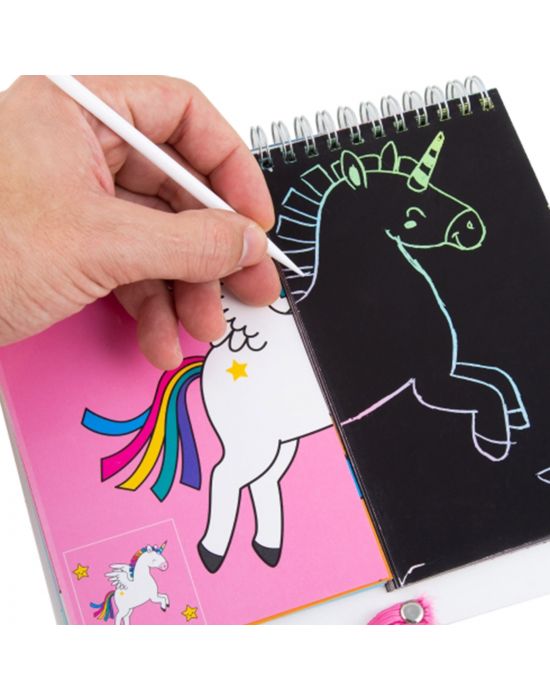 Scratch Sketchbbok Unicorn Imaginarium