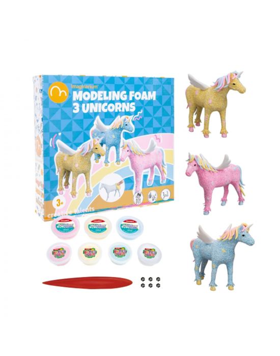 Imaginarium MODELING FOAM UNICORNS 3