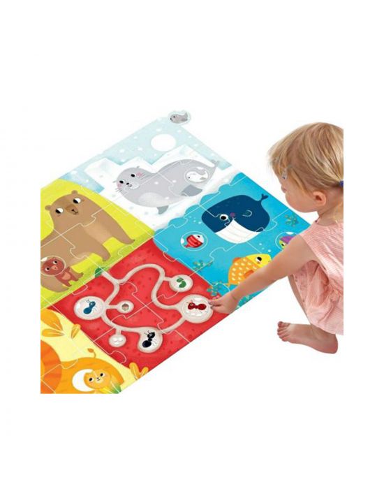 Imaginarium Kids Toy Super Size Puzzle Animal Match
