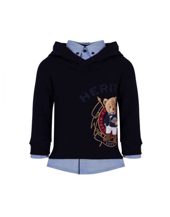 Lapin House Boys Hooded Blouse
