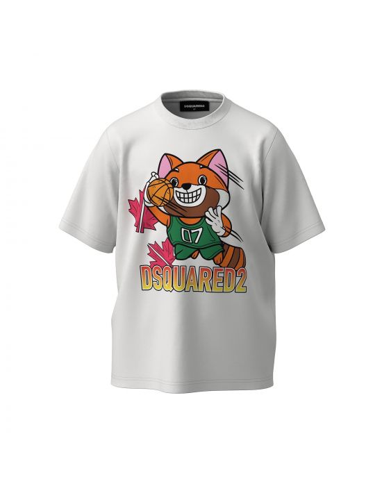 Παιδικό T-Shirt Με Print Dsquared2