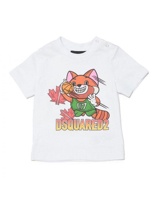 Παιδικό T-Shirt Με Print Dsquared2
