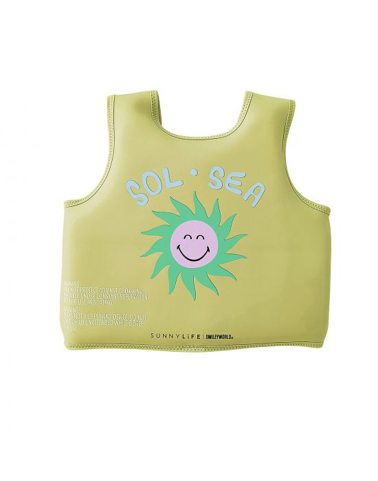SunnyLife Float Vest 3-6 Smiley World Sol Sea