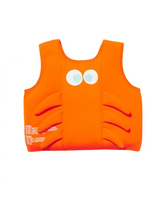 Γιλέκο Κολύμβησης SunnyLife 3-6  Sonny the Sea Creature Neon Orange
