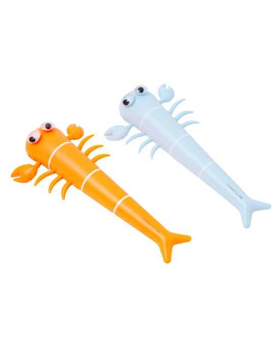 Φουακωτό Παιχνίδι Noodle Sunnylife Sonny the Sea Creature Neon Orange