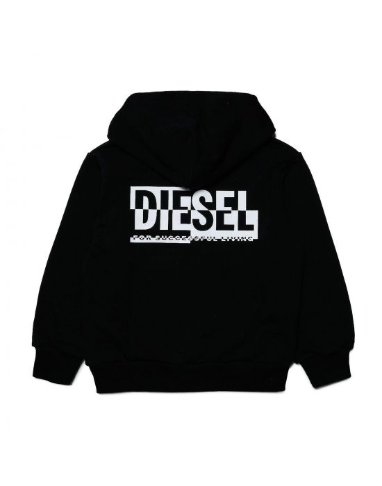 Diesel Hooded Zip-Up Jacket