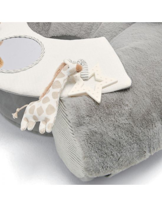Mamas & Papas Welcome to the World Sit & Play Elephant Interactive Seat Grey