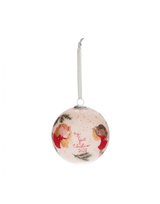 Mamas&Papas My First Christmas Bauble Pink