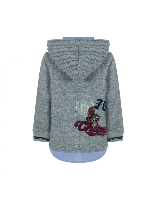 Lapin House Hooded Boys Blouse