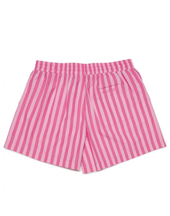 Max&co Striped Poplin Shorts