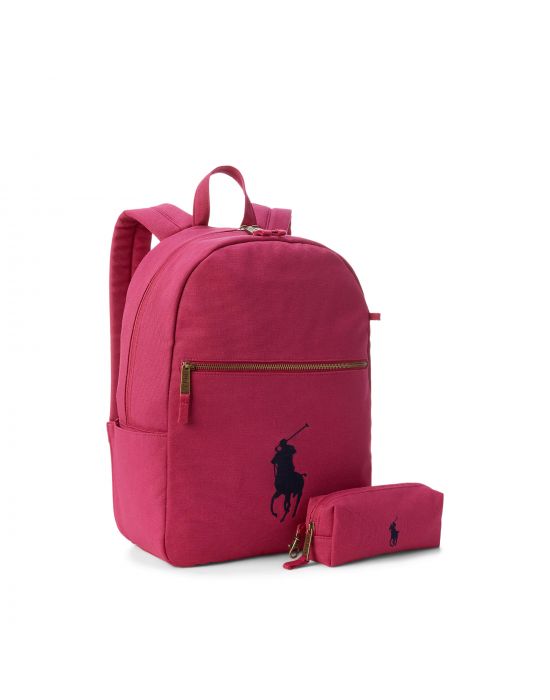 Polo Ralph Lauren Big Pony Canvas Large Backpack