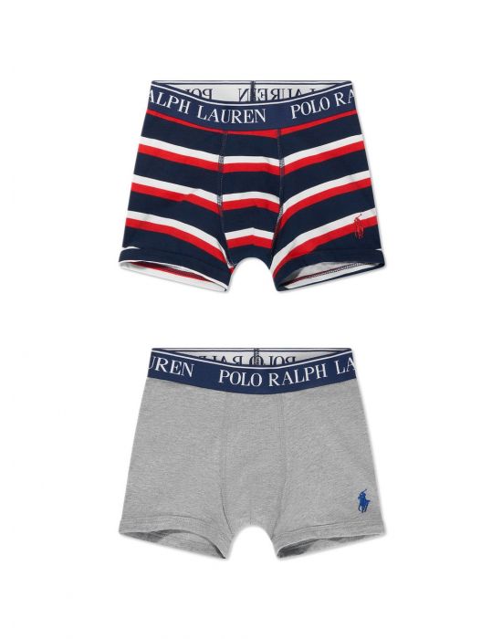 Polo Ralph Lauren Stretch Cotton Boxer Brief 2-Pack