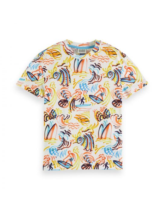 Scotch&Soda Boys Short Sleeved Shirt