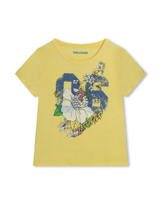 Zadig&Voltaire Girls Short Sleeves Tee-Shirt