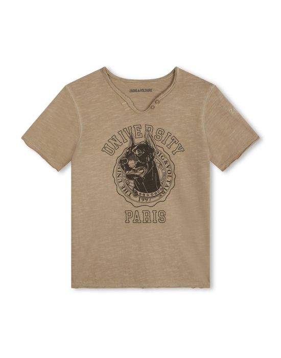 Zadig&Voltaire Boys Short Sleeves Tee-Shirt