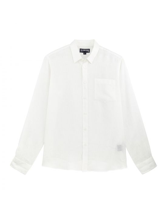 Vilebrequin Men Linen Shirt Solid