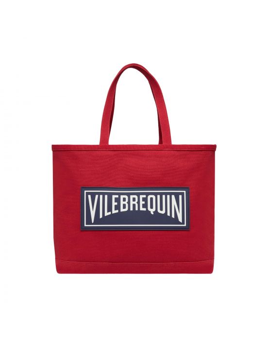 Vilebrequin Big Canvas Marine Unisex Beach Bag