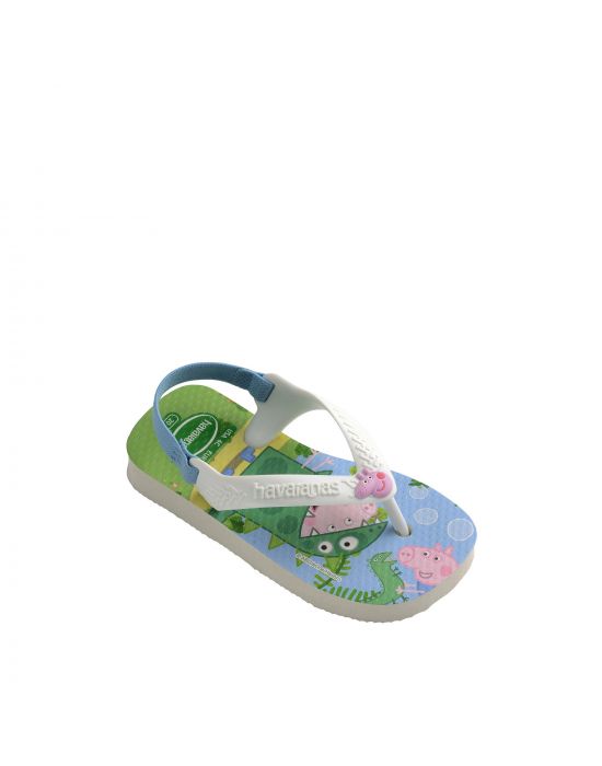 Παιδικές Σαγιονάρες Peppa Pig White Havaianas