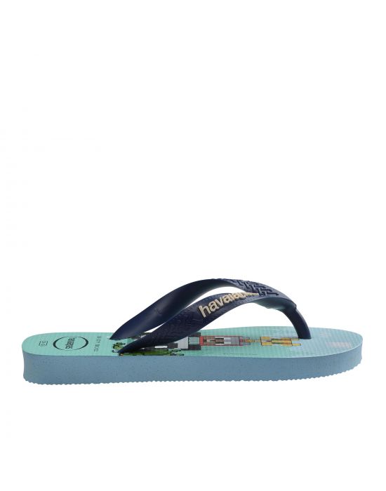 Havaianas Flip-Flops Minecraft Lavender Blue