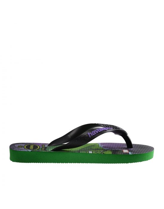 Παιδικές Σαγιονάρες Top Marvel II Green Havaianas