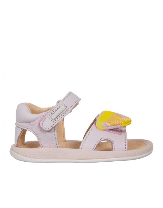 Camper Leather Girls Sandals