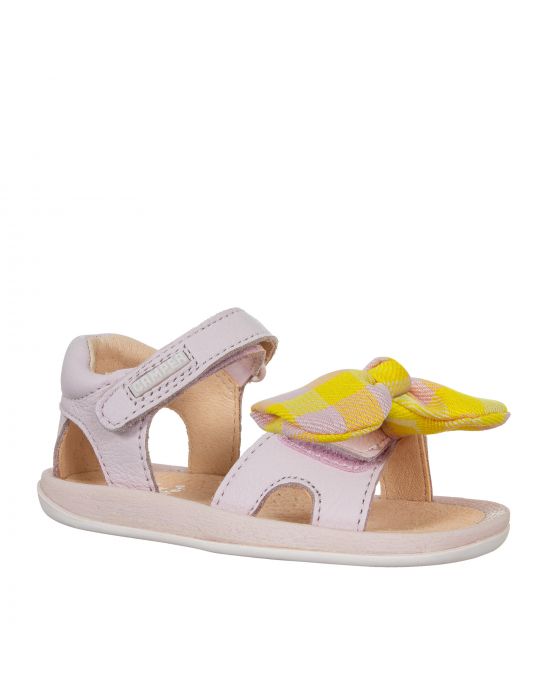 Camper Leather Girls Sandals