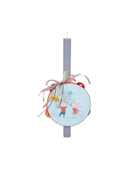 Easter Candle Tambourine