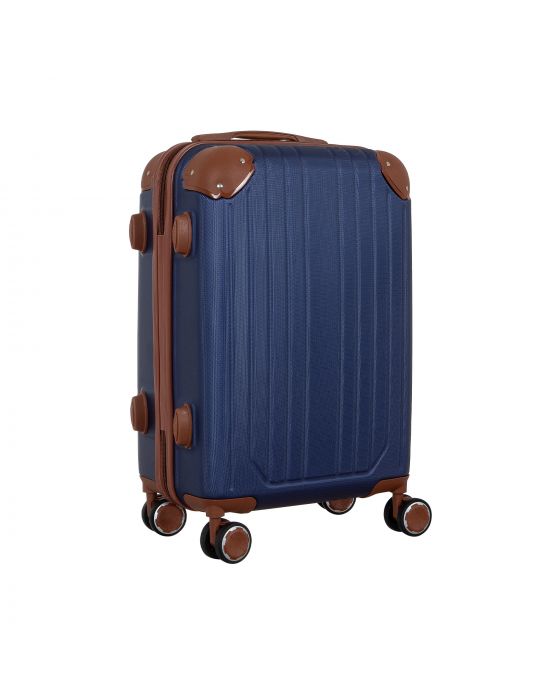 Lapin House Bapteme Blue-Brown Suitcase