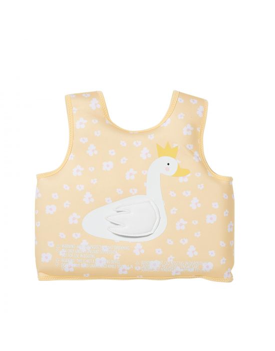 SunnyLife Kids Swim Vest 3-6 Princess Swan Buttercup