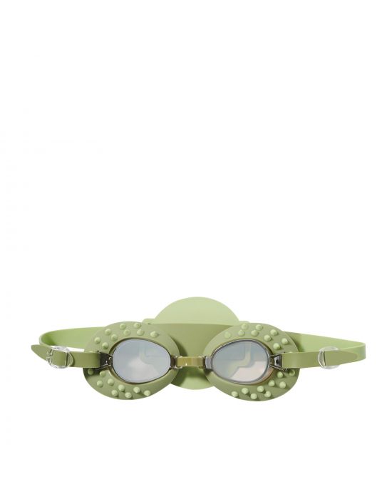 SunnyLife Kids Swim Goggles Cookie the Croc Khaki