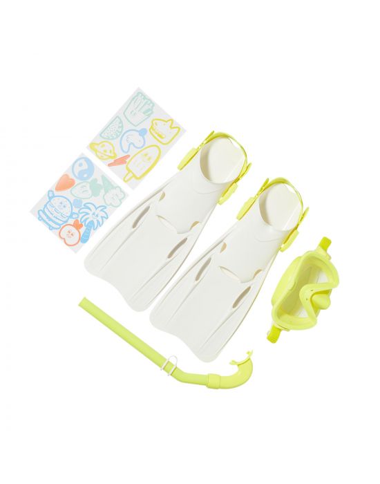 SunnyLife Kids Snorkel Set Medium The Sea Kids Yellow