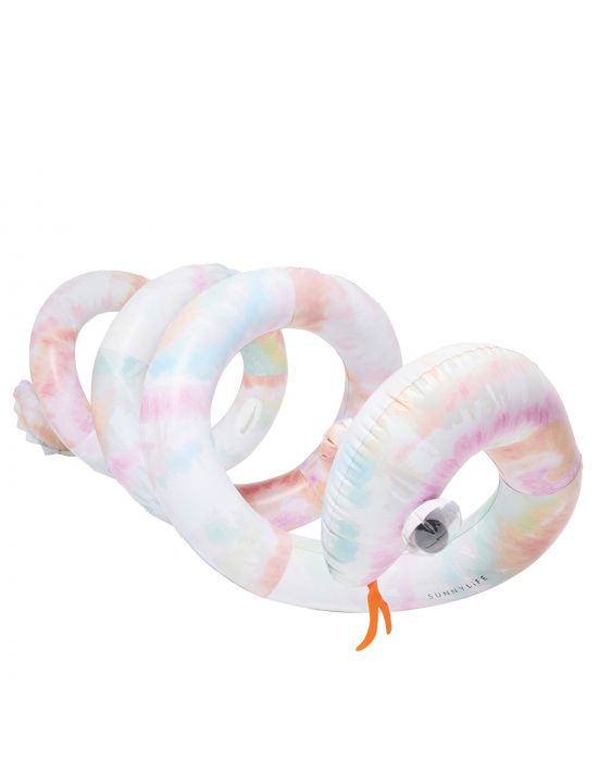 SunnyLife Giant Inflatable Noodle Snake Tie Dye Tie Dye