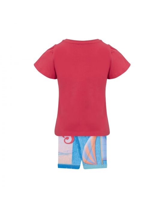 Lapin House Kids Print T-Shirt & Shorts Set