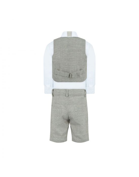 Lapin House Shirt-Bermuda-Vest Baby Set