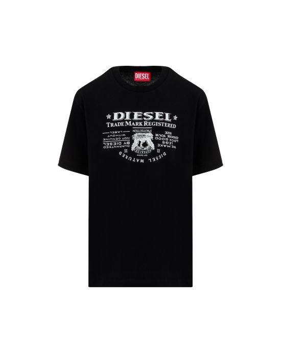 Παιδικό T-Shirt Με Print Diesel