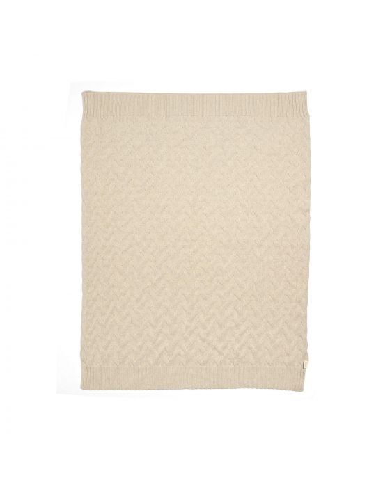 Παιδική Κουβέρτα Πλεκτή 70x90 WTTW Duckling Cable Cream Mamas & Papas