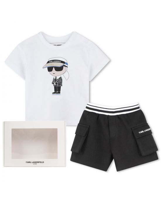 Βρεφικό Σετ Μπλούζα & Σορτς Karl Lagerfeld