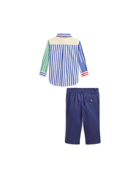 Παιδικό Σετ Παντελόνι Με Πουκάμισο Polo Ralph Lauren