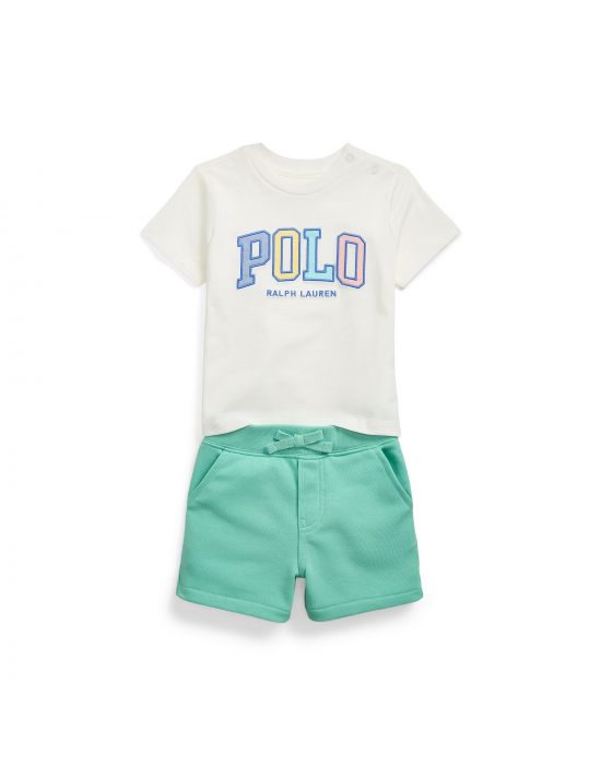 Βρεφικό Σετ Μπλούζα-Σόρτς Polo Ralph Lauren