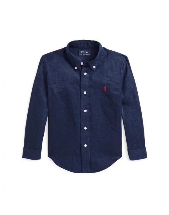 Παιδικό Πουκάμισο Λινό Polo Ralph Lauren