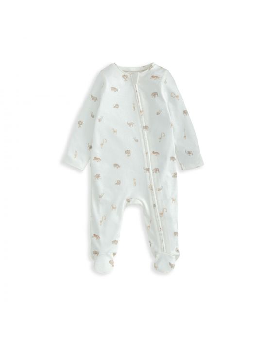 Βρεφικό Ολόσωμο Φορμάκι Safari All Over Print Mamas&Papas